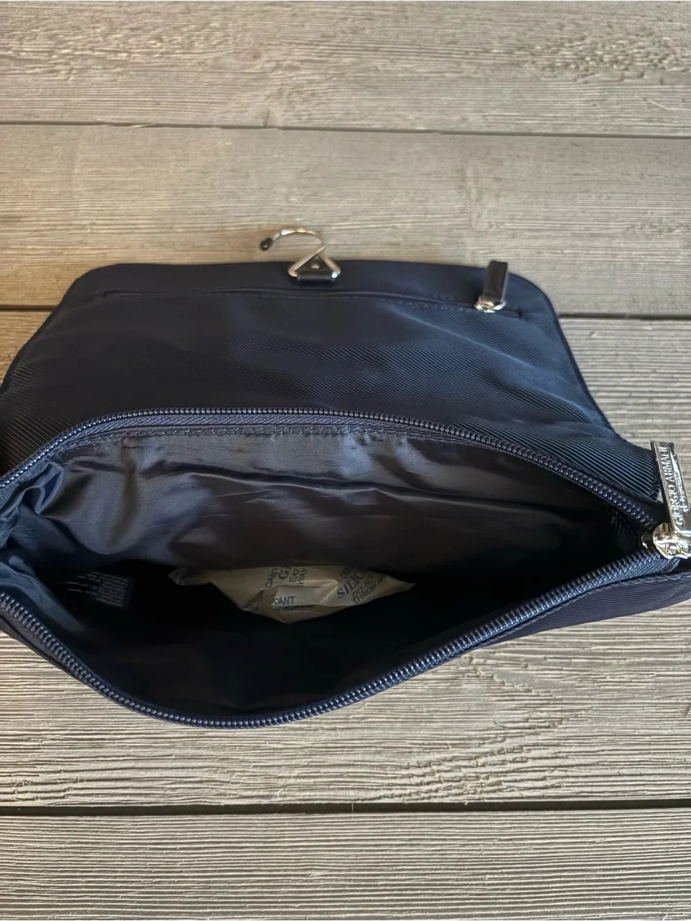 NWT Giorgio Armani Travel Pouch Set